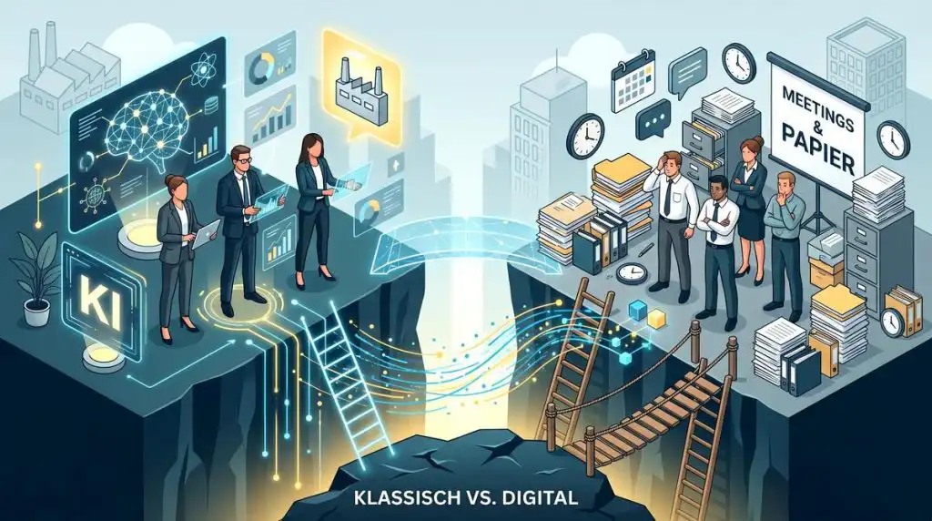 KI-Transformation im Mittelstand: Wenn Strategie und Umsetzungsrealität auseinanderdriften
