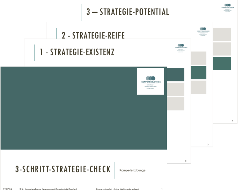 3-Schritt-Strategie-Check